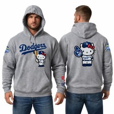 SALE 30 HOT ITEM Hello Kitty La Dodgers Grey Hoodie Giveaway 2026
