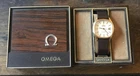 VINTAGE OMEGA QUARTZ SEAMASTER DE VILLE 10K GF BEZEL ORIGINAL CASE NOT RUNNING