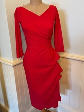 Chiara Boni La Petite Robe Florien Mix Faux Wrap Dress NWT $630 Size 6