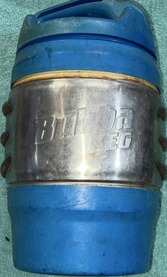 Bubba KEG 72oz Insulated Tumbler Blue Silver Stainless Steel With Handle & Lid