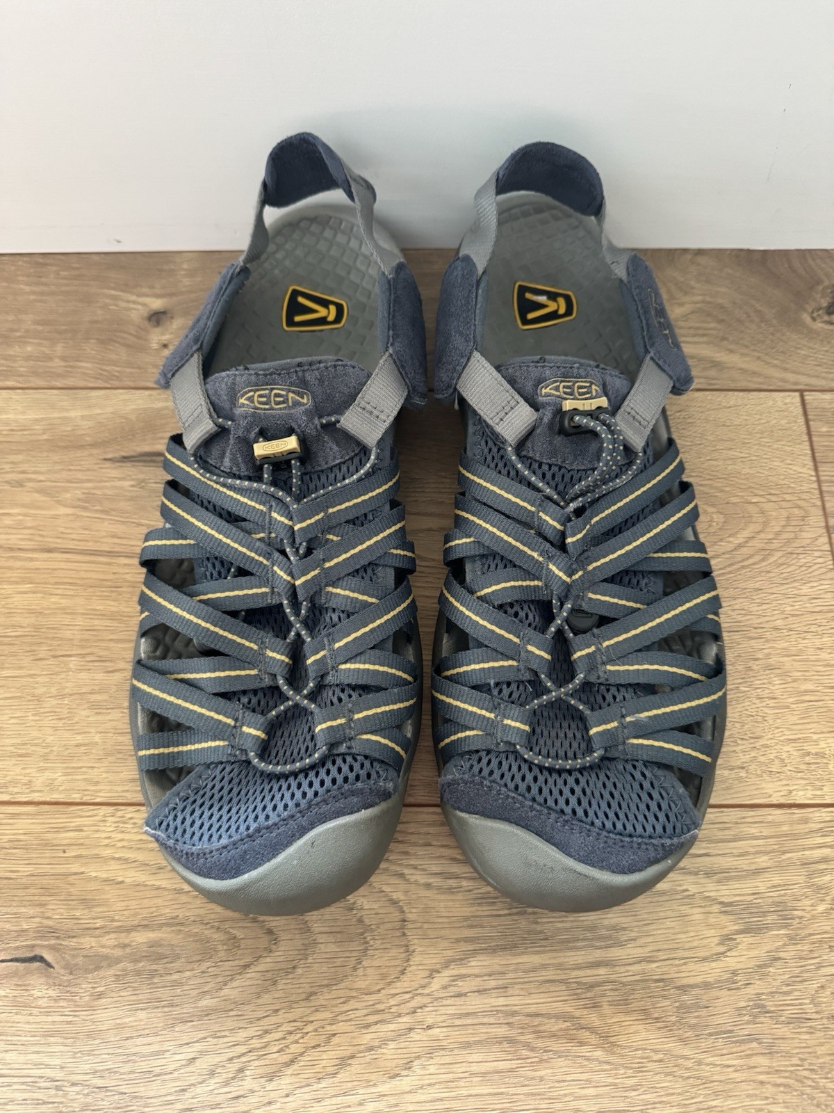 Keen Sandali Scarpa Acqua Uomo 13 Pesce Sport Escursionismo 1012624 Blu e Giallo