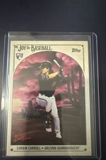 2023 Topps X Bob Ross The Joy of Baseball - Corbin Carroll #67 (RC)