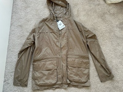 NWT Barbour UV Durham Showerproof Best Stone Jacket Sample - Men's Size 38 M/L