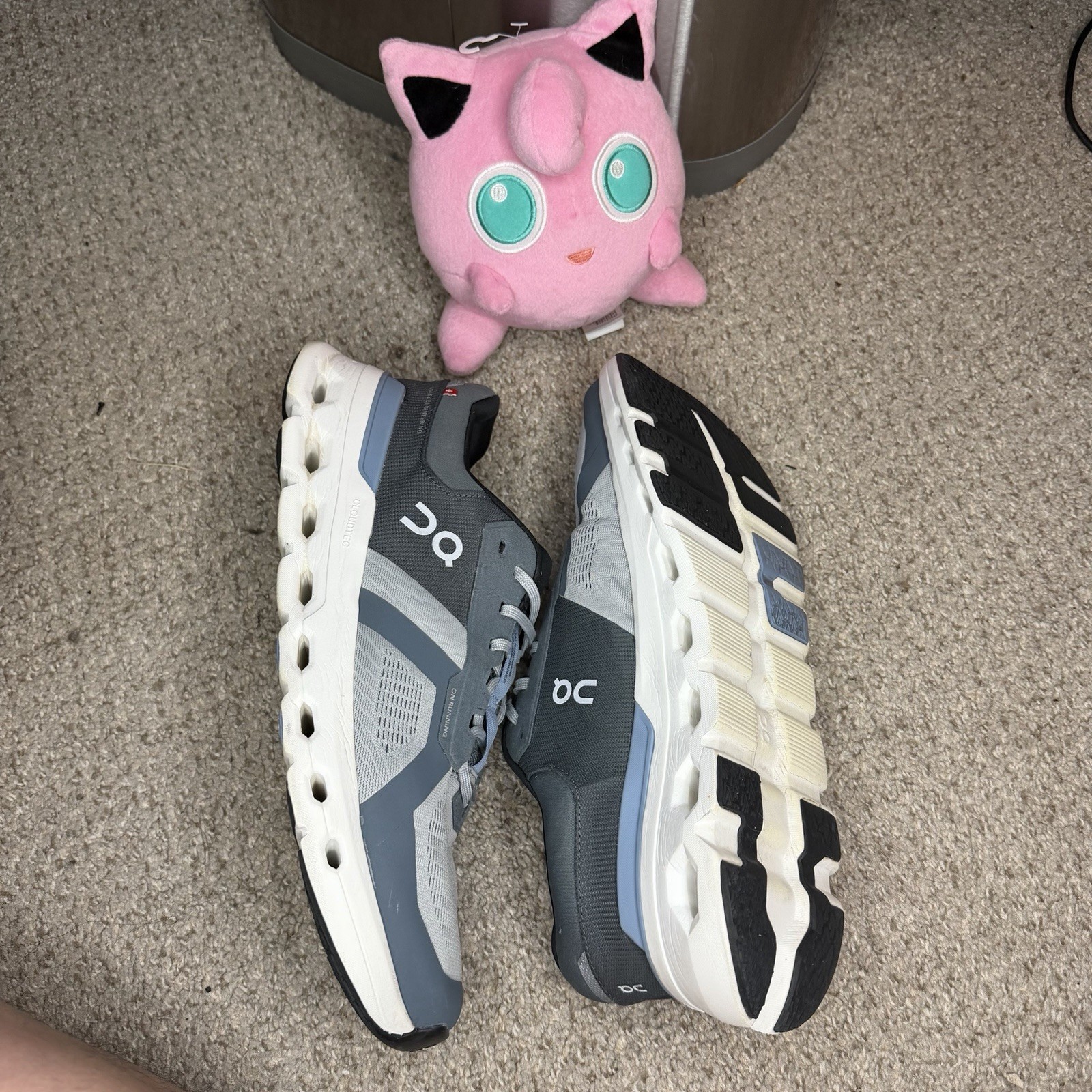 On Cloudrunner 2 Alloy Chambray Running Sneakers … - image 4