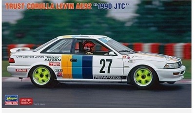 Hasegawa 1:24 - 20564 Trust Corolla Levin AE92 ''1990 JTC'' Car Kit
