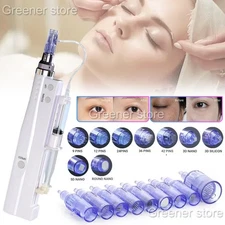 Beauty Pen Mesotherapy Face Lifting 3D/5D Nano 9/12/24/36/42 Pin Tips Anti-Age