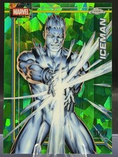 Iceman - 2026 Topps Chrome Marvel Green Sapphire #52 91/99