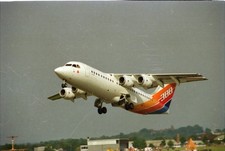 Negativ British Aerospace 146 Flugzeug 35mm ungerahmt sro-IP5-22