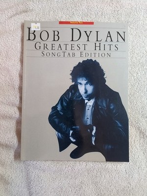 Bob Dylan Greatest Hits SongTab Volume Two Songbook 1999 Amsco Watchtower Lady