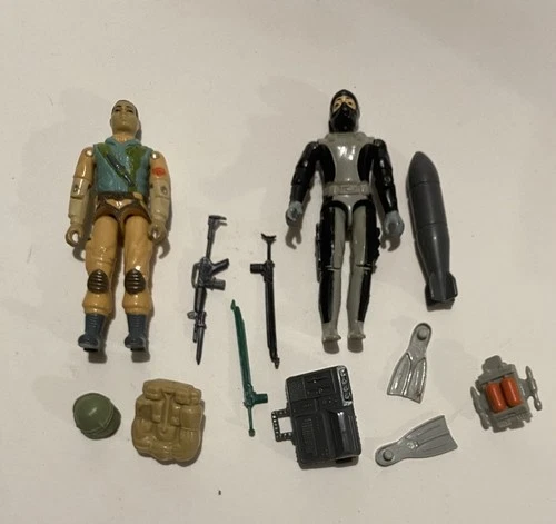 G.I. Joe Torpedo 1983 100% Complete ARAH Airborne With accessories