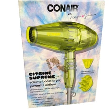 CONAIR XO Morgan Simianer Citrine Supreme Volume Boost Hair Dryer