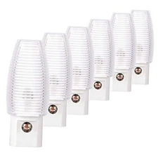  Plug in Night Light, Neutral White LED Nightlight, Dusk 6 Pack Neutral White