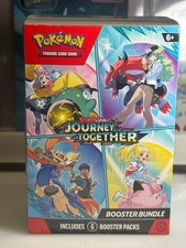 Pokemon Journey Together Booster Bundle Sealed 6 Pack TCG
