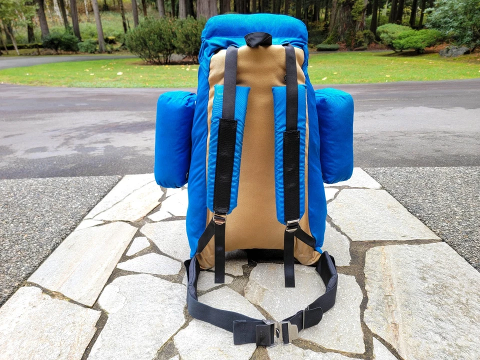 Mochila de colección KELTY (Sun Valley, CA) 1970 Cinch Pack senderismo alpino escalada Foto 2 de 4