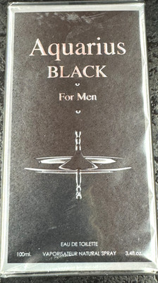 Aquarius Black For Men Eau De Toilette 100ml 3.4oz Spray MCH Beauty LLC