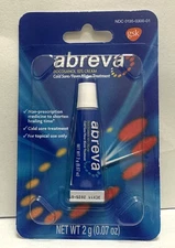 Abreva Cold Sore ,Fever Blister Treatment , 0.07 oz , Exp:02/26