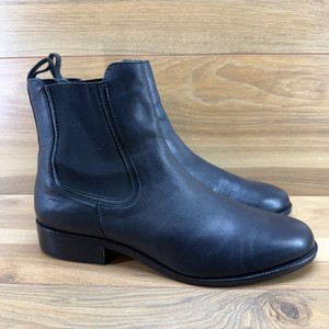 Thursday Boots Duke Chelsea Mens 12 Black Leather Ankle Boots Thursday Boot Co Duke Chelsea Boots Mens 11 Black Leather  main image 4