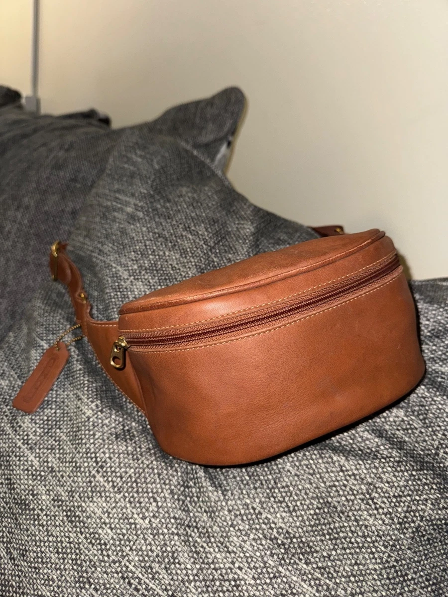 バッグ vintage coach old waist pouch brown coach waist pack products for sale | eBay