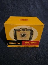 Vintage 1960s Kodak Brownie Bullet Camera in Original Box, w/ Manual  Strap