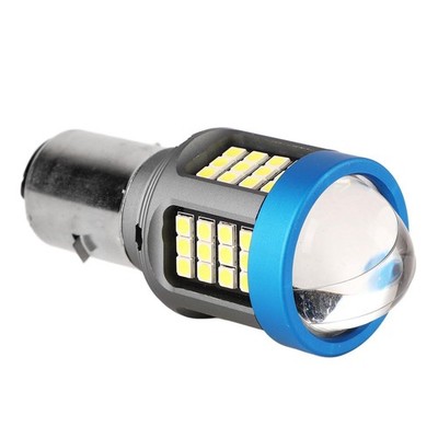 Aramox Motorrad Scheinwerfer Birnen, LED Birne weiß BA20D 