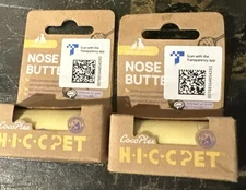 Pet Nose Butter Relief treatment for pets dog cat rabbit bird Lot of 2