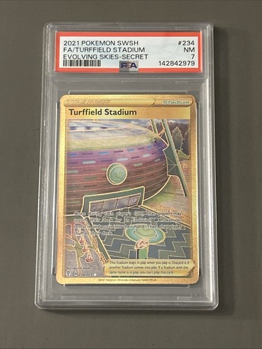 Turffield Stadium graded PSA 7 for sale on eBay