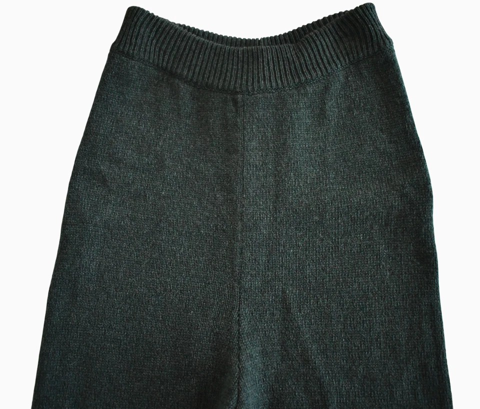 $590 New THE ROW KIDS/GIRLS Louie 100% CASHMERE Knit Jogger Track Pants Size 8 - Image 2 of 4