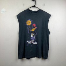 Vintage Daffy Duck NBA Jam Basketball Shirt 90's Size XL