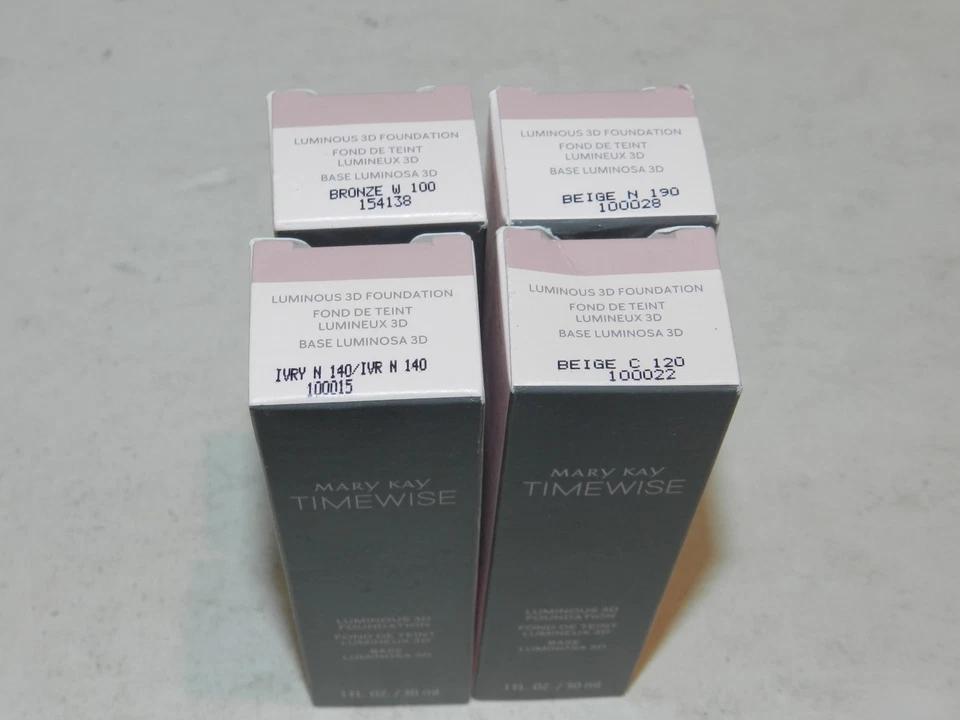 Mary Kay TimeWise LUMINOUS 3D Liquid Foundation NEW NIB Select Your Shade/Color - Image 2 of 2