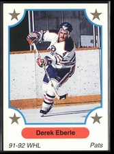 1991-92 7th Inning Sketch WHL #229 Derek Eberle