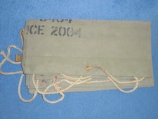 Army 4 tonne truck side canvas sheet. Front RH side Bedford MJ. 2540-99-820-2755