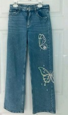 Butterfly Jeans For Teens