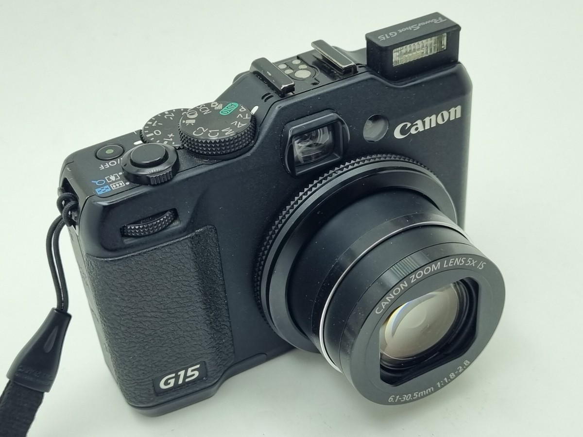 Canon PowerShot G15 12.1MP Digital Camera - Black for sale Canon PowerShot G15 12.1MP Digital Camera - Black for sale