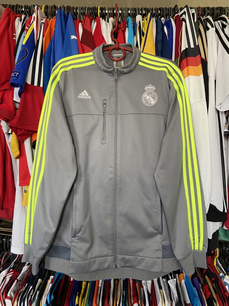 REAL MADRID 2015 2016 AWAY ANTHEN FOOTBAL SOCCER ADIDAS REAL MADRID 2015 2016 AWAY ANTHEN FOOTBAL SOCCER ADIDAS