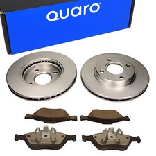 QUARO Bremsscheiben + Bremsbeläge Vorne für FORD Fiesta 4 5 Ka Fusion Puma Mazda