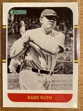 2021 Donruss BABE RUTH Retro #228 NEW YORK YANKEES 