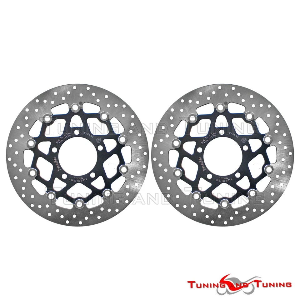 Disques de frein avant BREMBO Serie Oro POUR KAWASAKI Z 750 ABS 2007>2014 - Photo 1/1