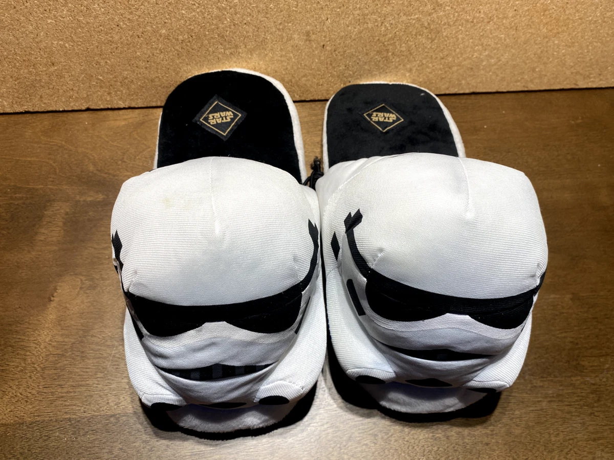 Brand New Star Wars Stormtrooper Slippers Large White MSRP