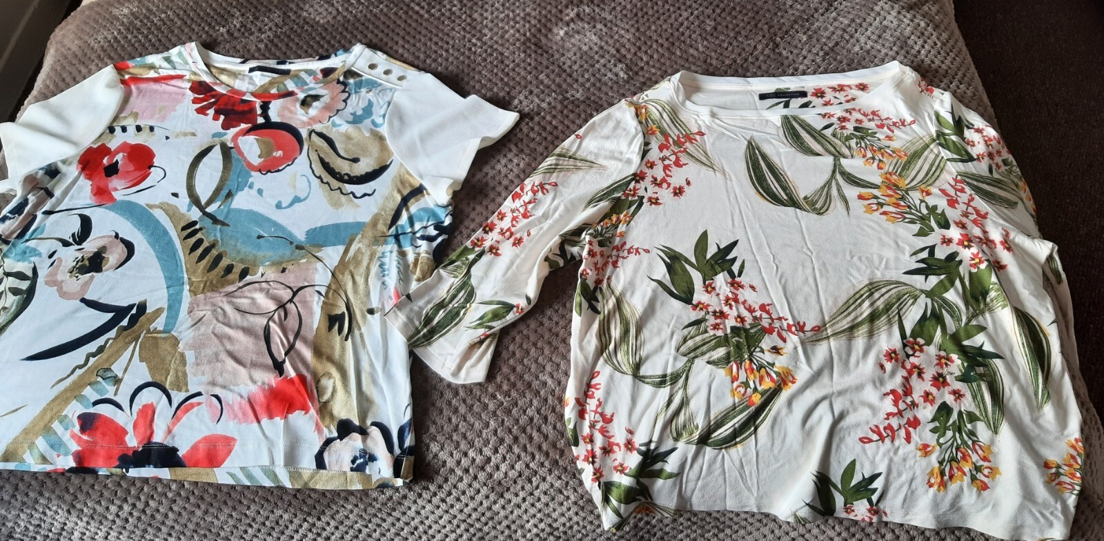 M&S Ladies Tops Size 20 Gently Used Great Condition, Two Tops, Free