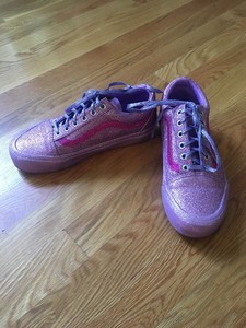 vans glitter 38