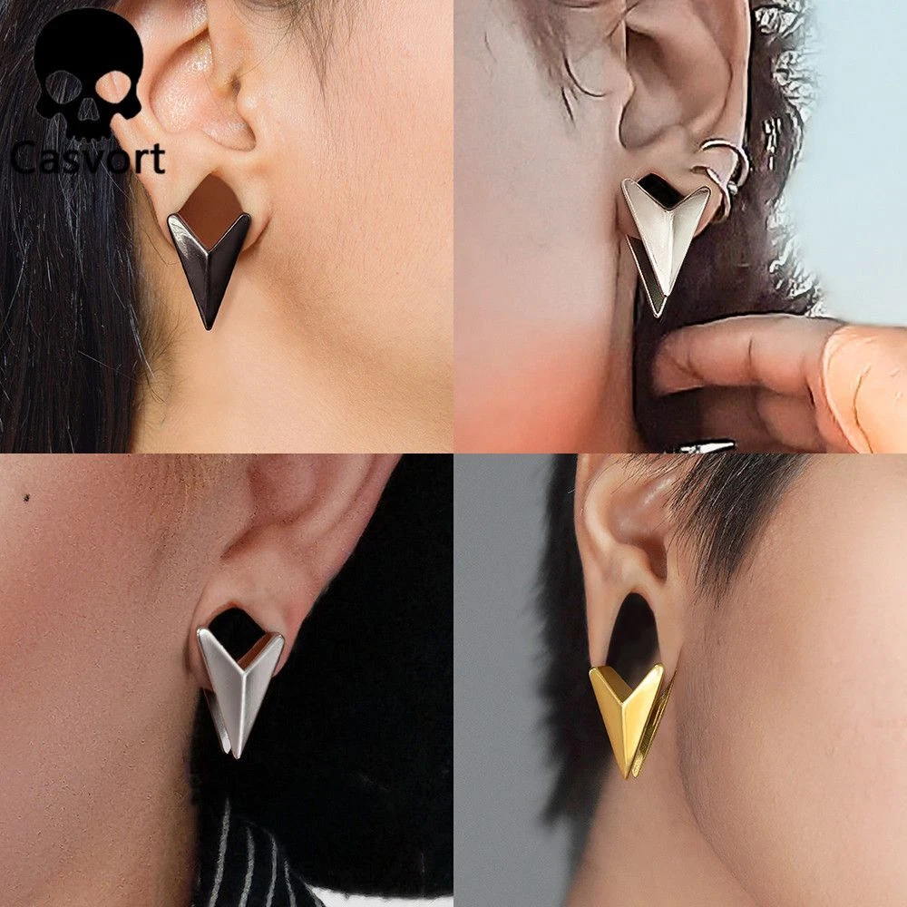 Ear gauges spikes discount