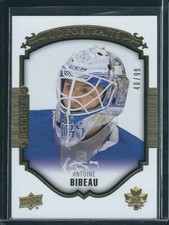 2015-16 UD Series 2 UD Portraits Gold Antoine Bibeau /99 P-63 - Leafs now AVS