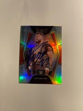 WWE CRUZ DEL TORO Signed 2022 Select Card Raw Smackdown