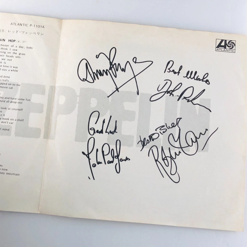 Led Zeppelin – Black Dog[Japanese Single  Records,1984] - Image 4 of 4