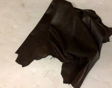 Brown Leather Lambskins. Leather Hides. Crafting leather. OSM1829