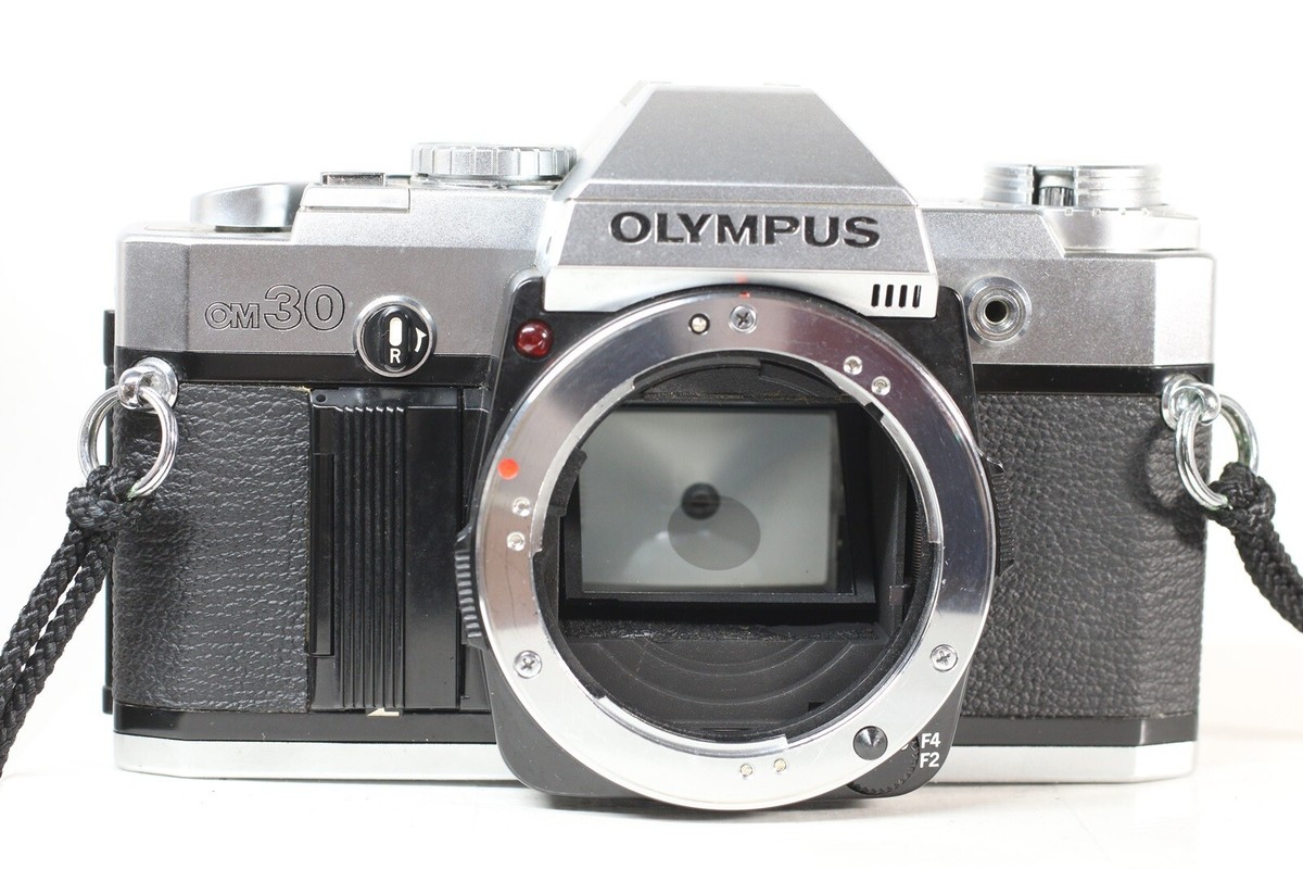 Olympus OM30 35mm SLR Film Camera + OM System S Zuiko Auto