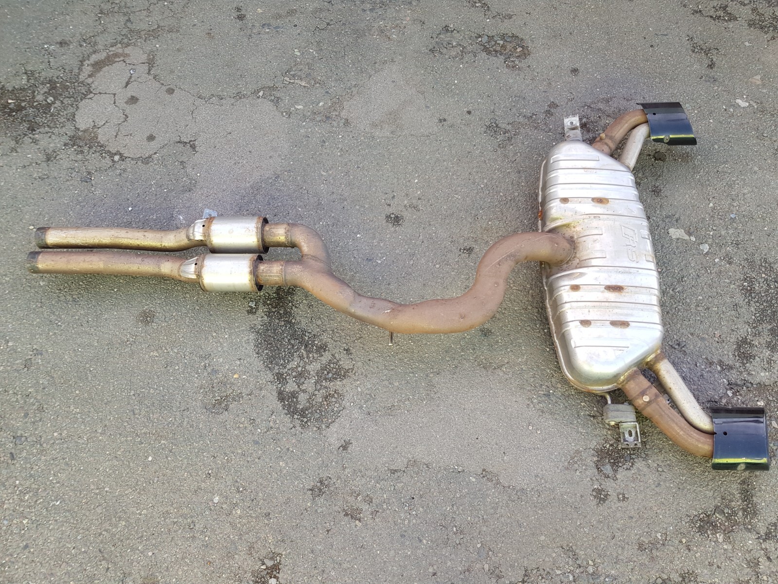 2020 AUDI RS3 8V DNWA COMPLETE EXHAUST SYSTEM BACK BOX SILENCER