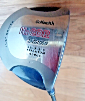 Golfsmith Hi Cor Plus 400cc Ti Driver 11.5 Degree Reduced Length