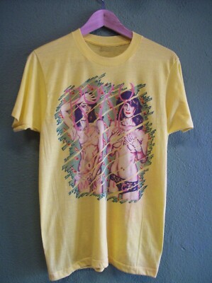 ROXY MUSIC COUNTRY LIFE BRYAN FERRY BRIAN ENO Shirt Yellow Unisex S-5XL VE018