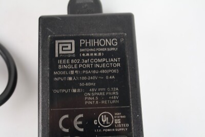 ALIMENTATORE VIA DOPPINO POE-48/2E - Alimentatori - Delta